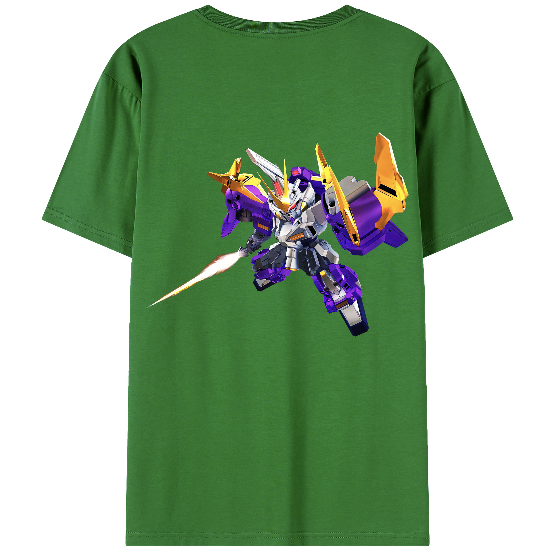 （画像用） 機動戦士ガンダム Mobile Suit Gundam レディース半袖Tシャツ(バックプリント)
